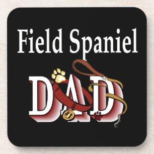 Field Spaniel Dad Coaster