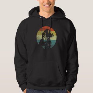 Field Spaniel Dog Retro Design Hoodie