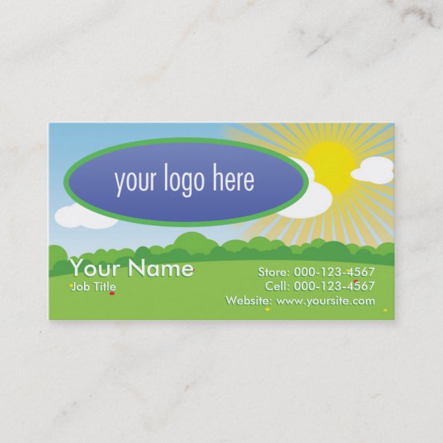 Field & Sunshine Business Card (Front)