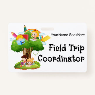 Field Trip Coordinator ID Badge