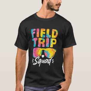 Field Trip Friends Teacher Matching Field Trip Squ T-Shirt