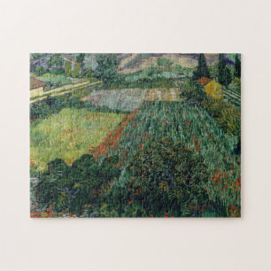 Field with Poppies Vincent van Gogh Jigsaw Puzzle