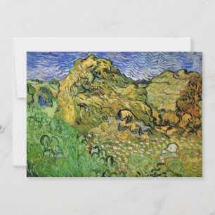 Field with Wheat Stacks by Vincent van Gogh