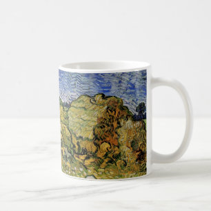 Field with Wheat Stacks by Vincent van Gogh Coffee Mug
