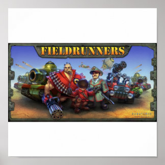 Fieldrunners Poster