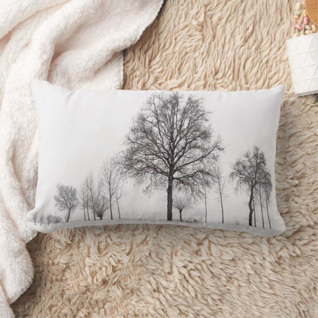 Fields Around Scalenghe | Piedmont, Italy Lumbar Cushion (Blanket)