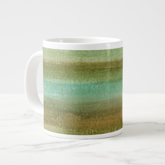 Fields in Spring I Large Coffee Mug (Front Left)