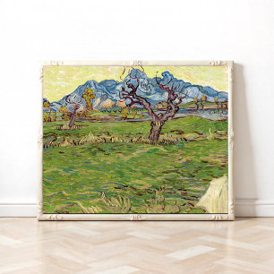 Fields near the Alpilles Vincent van Gogh  Poster