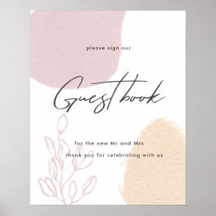 Fields of Dreams Guest Book Wedding Poster