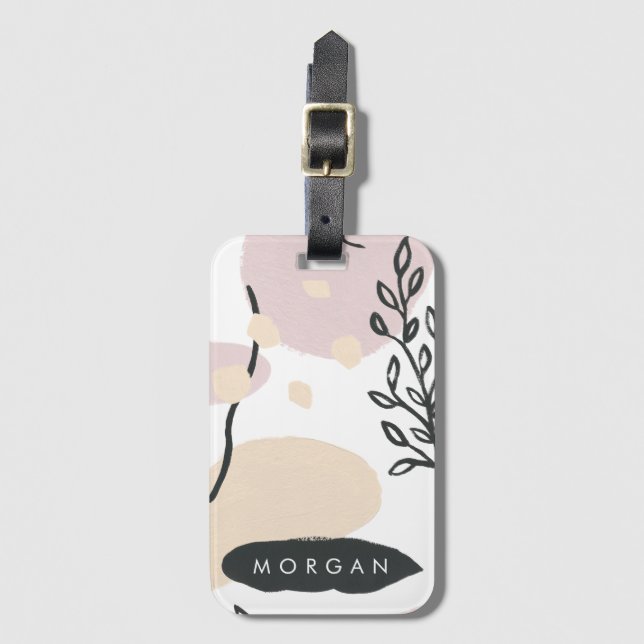 Fields of Dreams | Personalised Luggage Tag (Front Vertical)