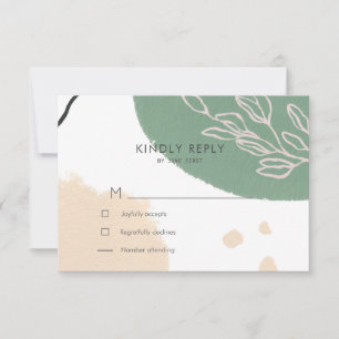 Fields of Dreams   w meal choice RSVP Card