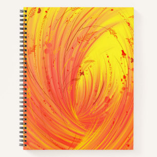 Fields of Golden Fire Notebook