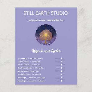 Fields of Inner Light   Tree of Life Flyer