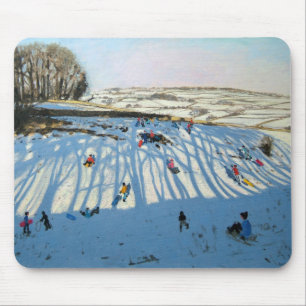 Fields of Shadows Monyash Derbyshire Mouse Pad