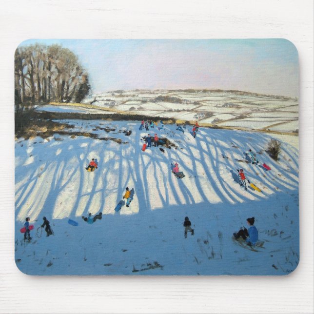Fields of Shadows Monyash Derbyshire Mouse Pad (Front)