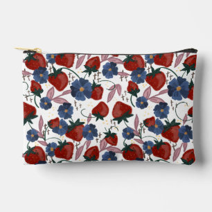 Fields of Strawberries Accessory Pouch