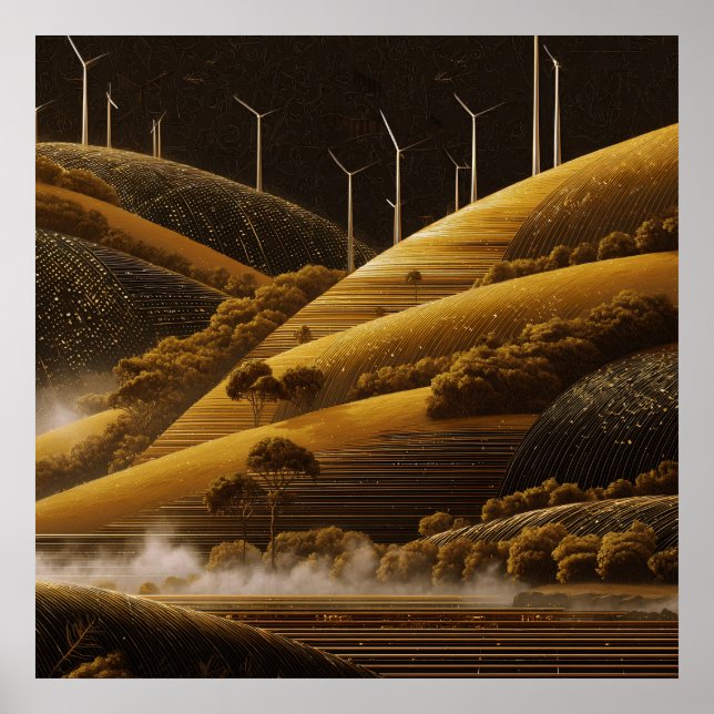 Fields of Wind & Light Poster (Front)