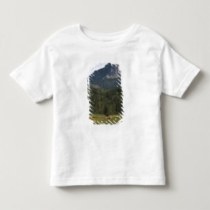 Fields with bailed hay, Alberta, Canada Toddler T-Shirt