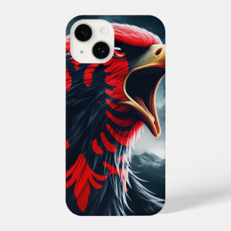 Fierce Albanian Eagle iPhone 14 Case