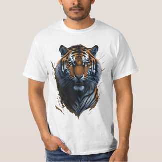 Fierce and Stylish: Tiger Design T-Shirt