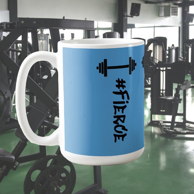 #Fierce Barbell Mug (Creator Uploaded)