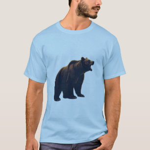 Fierce Bear – Power and Strength Streetwear Design T-Shirt