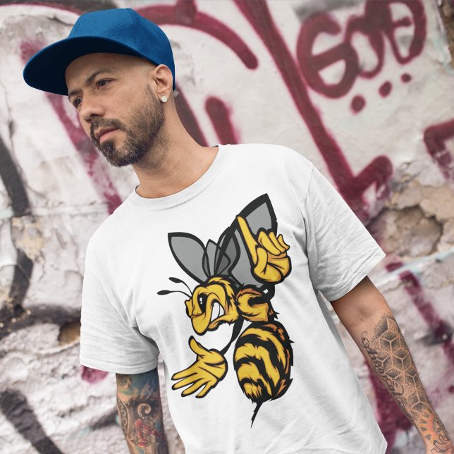 Fierce Bee Mens T-Shirt (Creator Uploaded)