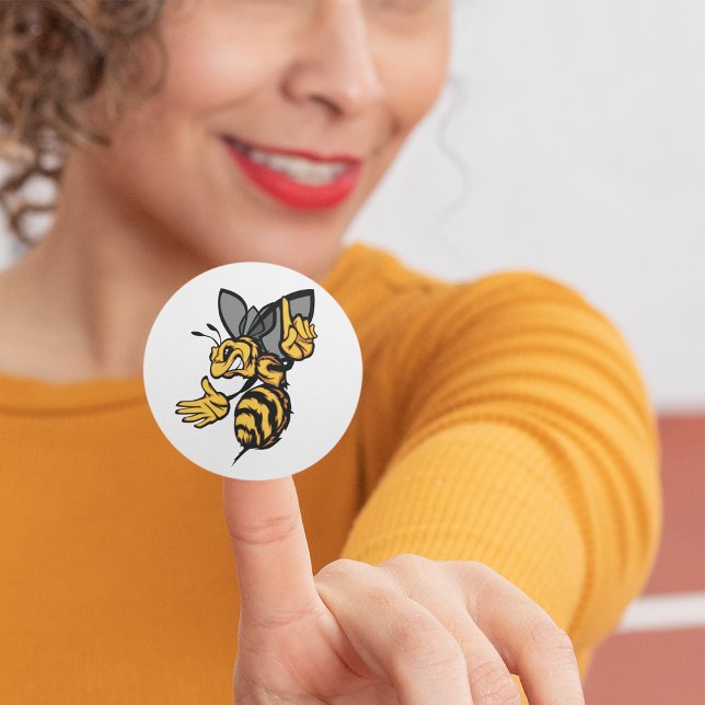 Fierce Bee Stickers (Creator Uploaded)