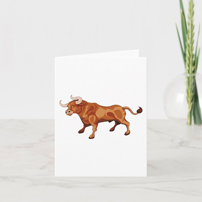 Fierce Bull Card (Creator Uploaded)