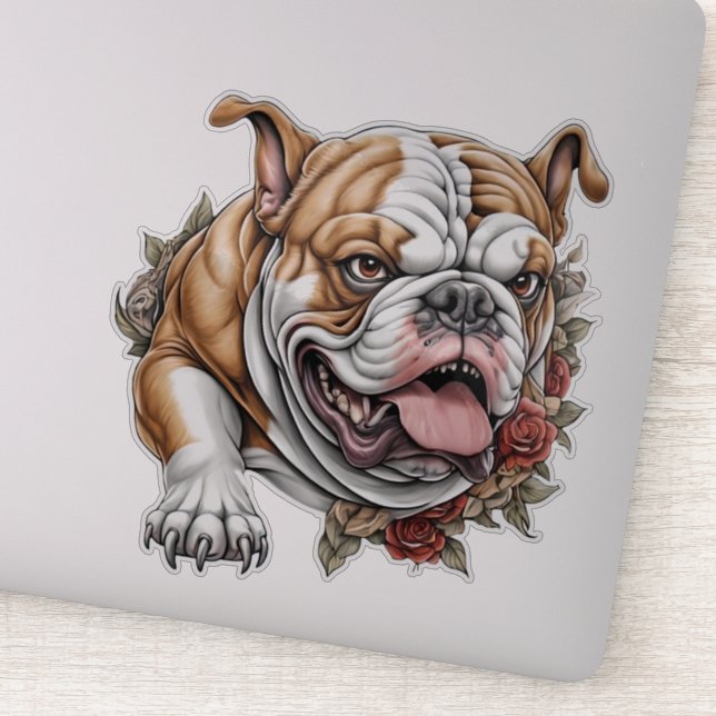 Fierce Bulldog for Dog Lovers (Detail)