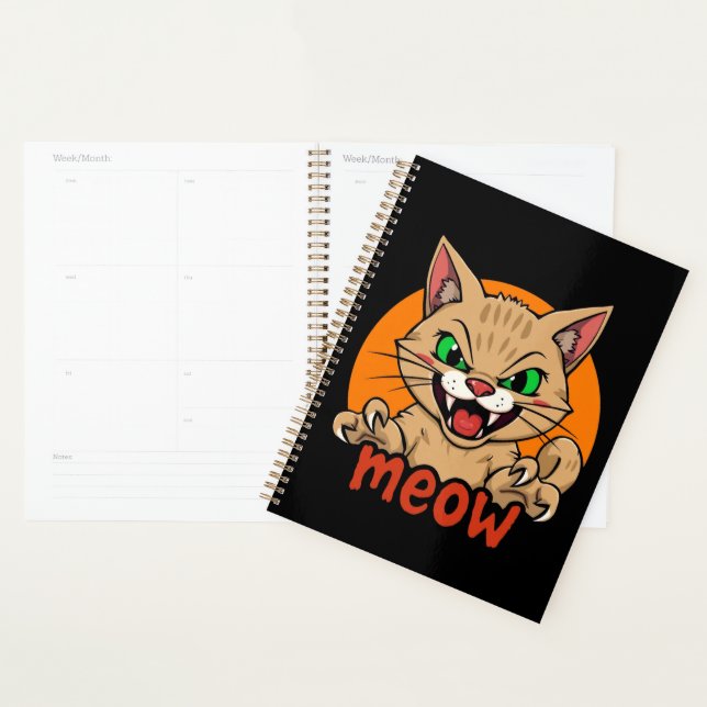Fierce Cat Planner (Display)
