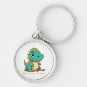 Fierce Dinosaurs Key Ring
