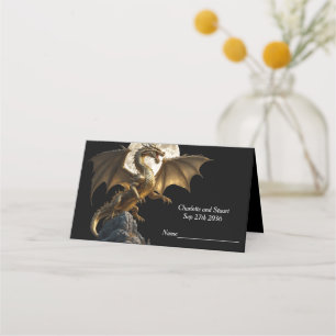Fierce Dragon Rearing Place Card