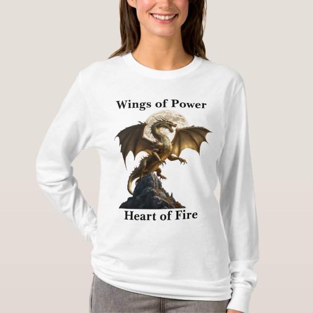Fierce Dragon Rearing T-Shirt (Front)
