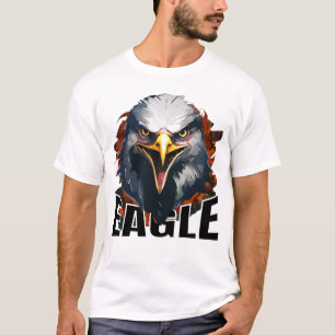 Fierce Eagle – Bold American Patriotic T-Shirt