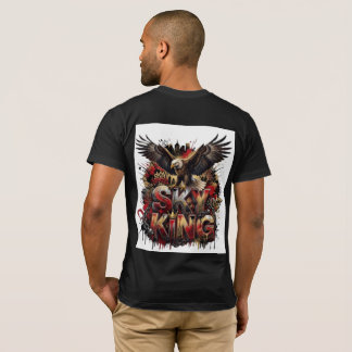Fierce Eagle Graphic T Shirt | Dark Fantasy Bird A