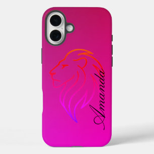 Fierce Elegance: Radiant Identity iPhone 16 Plus Case