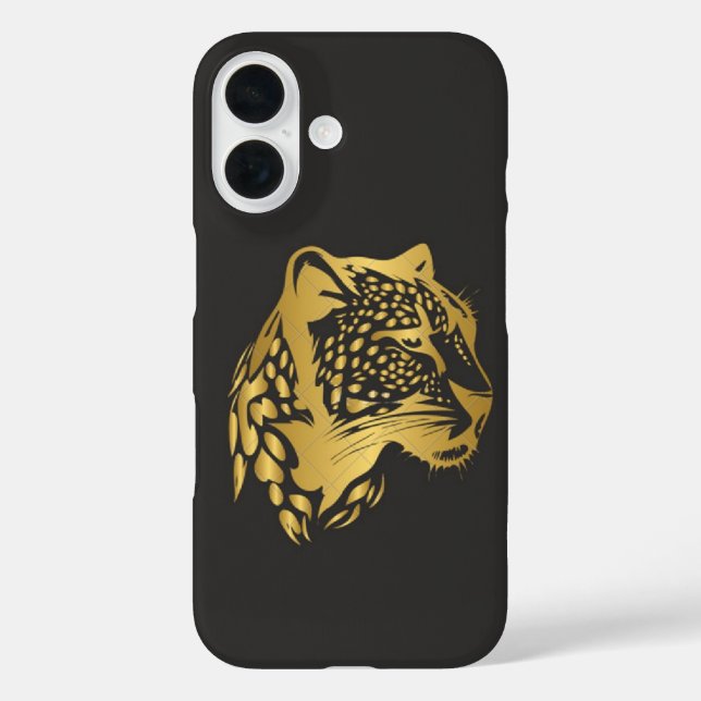 Fierce & Fab Leopard Print Case (Back)