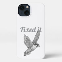 Fierce Falcon Sketch Phone Case