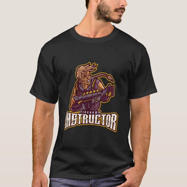 Fierce Female Firearms Instructor T-Shirt (Front)