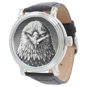 Fierce Fury: The Powerful Gaze of an Eagle Watch