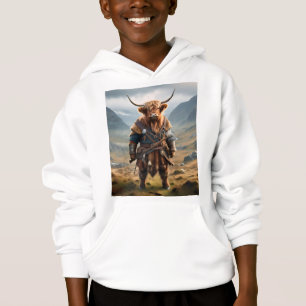 Fierce Highland Warrior: The Courageous Cow Viking