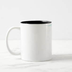 Fierce Kicks, Unstoppable Spirit: Keep Up with My Two-Tone Coffee Mug