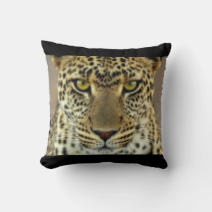 Fierce Leopard Cushion