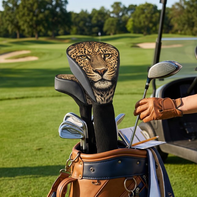 Fierce Leopard Golf Head Cover (Creator Uploaded)