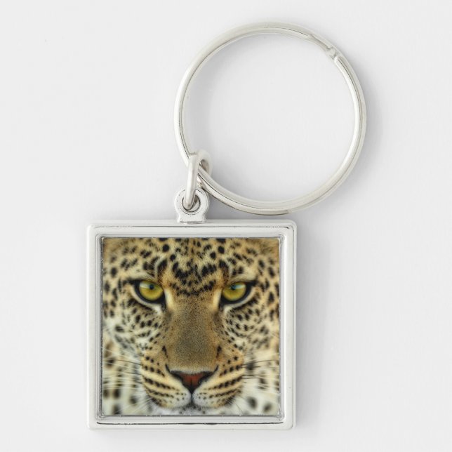 Fierce Leopard Key Ring (Front)