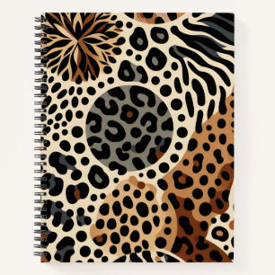 Fierce Leopard Skin Notebook