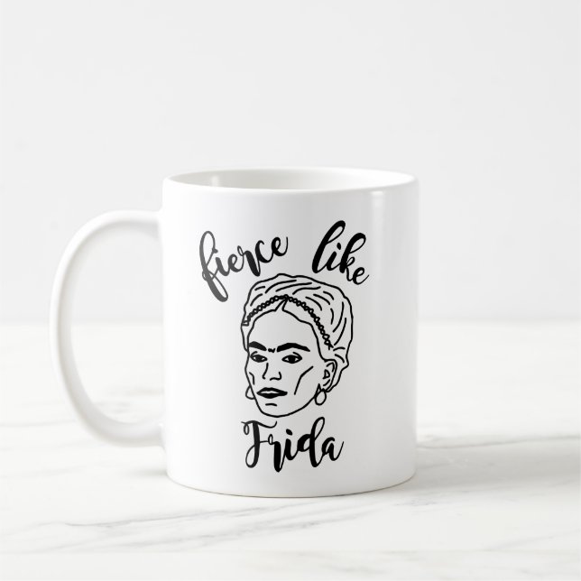 Fierce like Frida Mug - Frida Kahlo (Left)