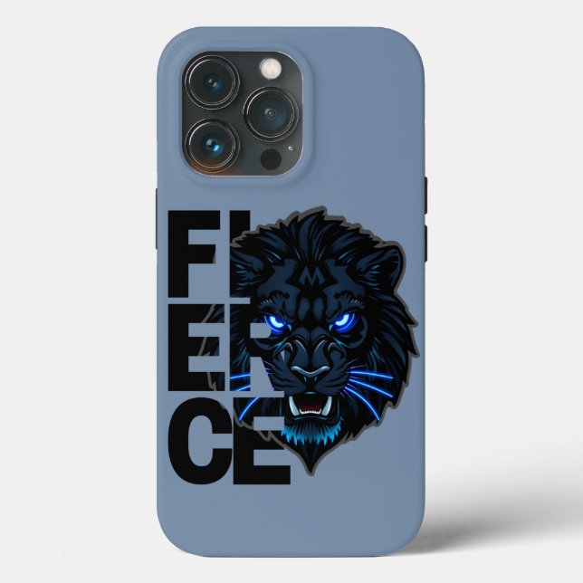 Fierce Lion Case-Mate iPhone Case (Back)