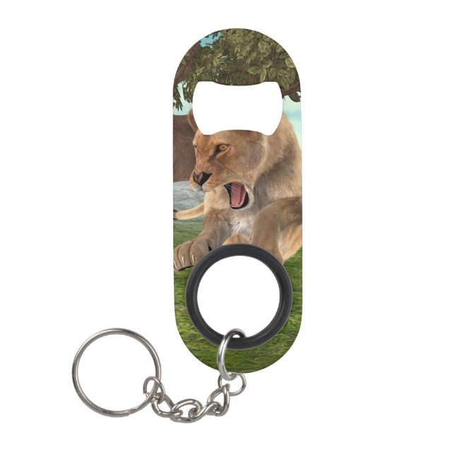 Fierce Lioness Jungle Adventure Art (Front)